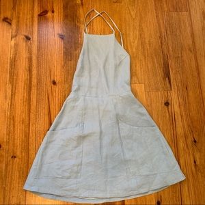 Reformation Cross Back Dress Size 2